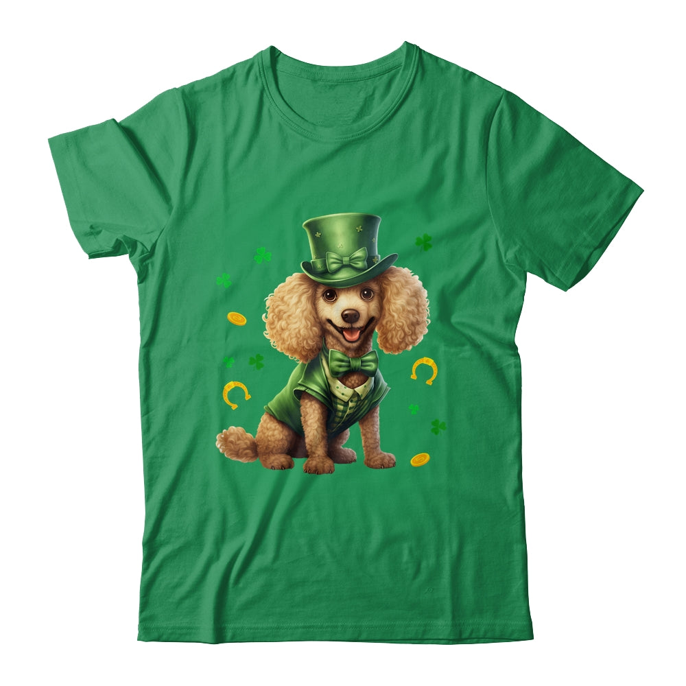 Poodle St Patricks Day Leprechaun Shamrock Irish Shirt & Hoodie | siriusteestore