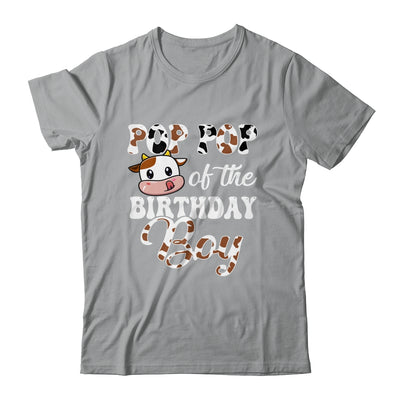 Pop Pop Of The Birthday Boy Cow Farm 1st Birthday Boy Shirt & Hoodie | siriusteestore