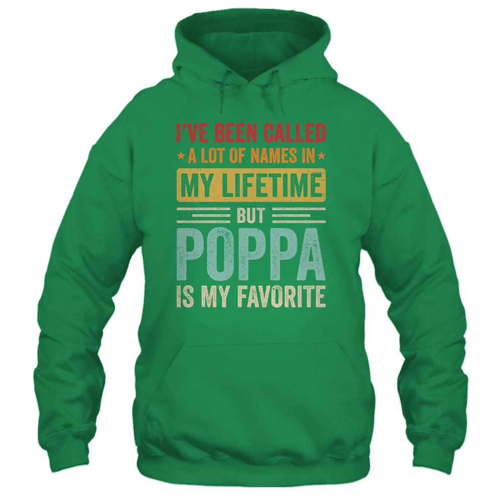 Poppa Is My Favorite Name Funny Father's Day Poppa Shirt & Hoodie | siriusteestore