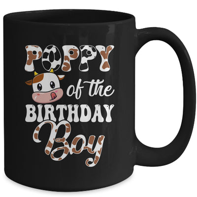 Poppy  Of The Birthday Boy Cow Farm 1st Birthday Boy Mug | siriusteestore