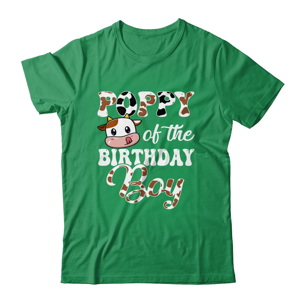 Poppy  Of The Birthday Boy Cow Farm 1st Birthday Boy Shirt & Hoodie | siriusteestore
