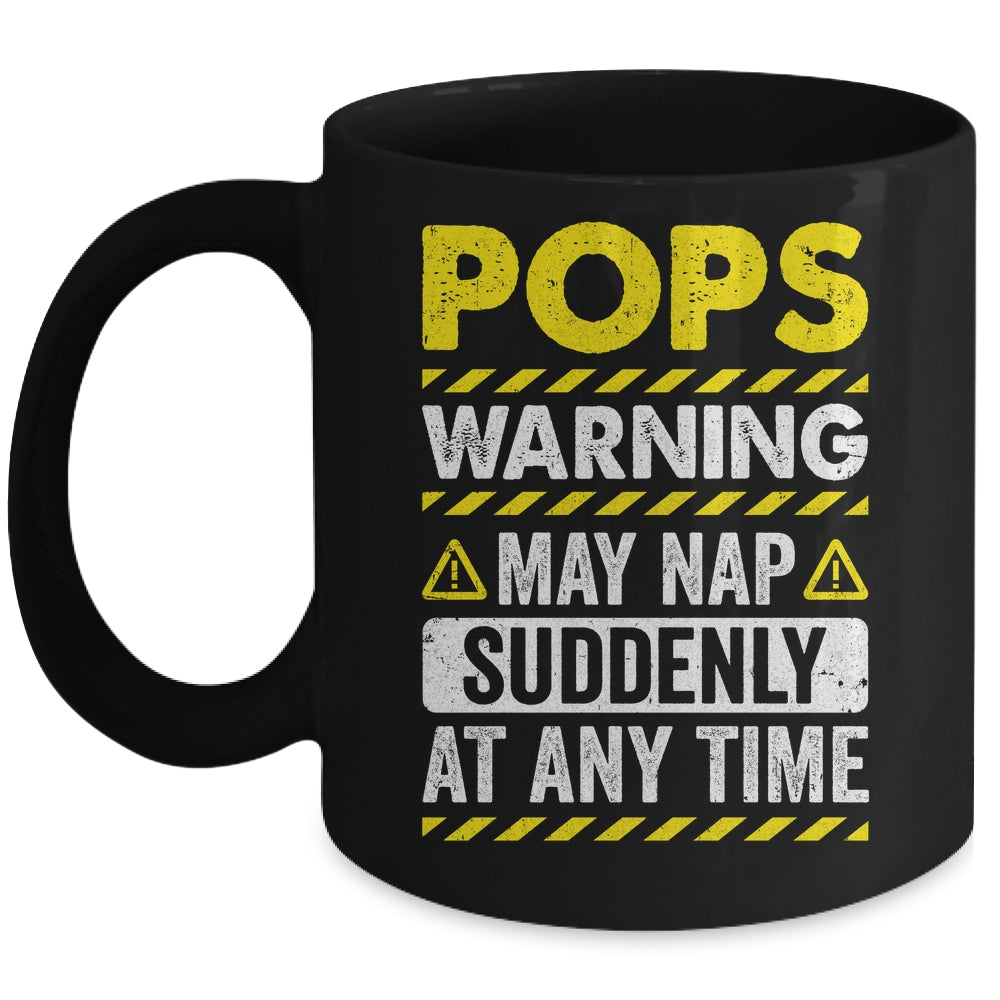 Pops Art For Grandpa From Grandkids Fathers Day Pops Funny Mug | siriusteestore