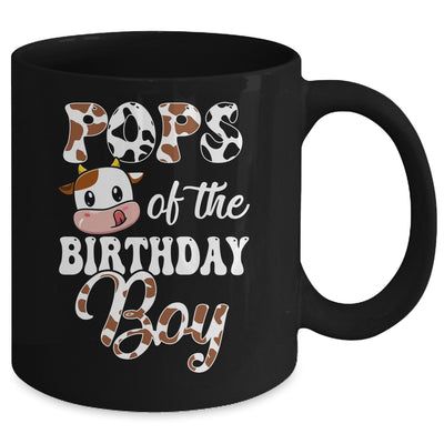 Pops Of The Birthday Boy Cow Farm 1st Birthday Boy Mug | siriusteestore