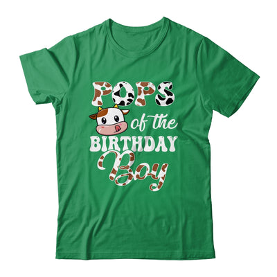 Pops Of The Birthday Boy Cow Farm 1st Birthday Boy Shirt & Hoodie | siriusteestore