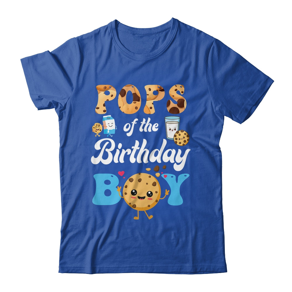Pops Of The Birthday Boy Milk And Cookies 1st Birthday Shirt & Hoodie | siriusteestore