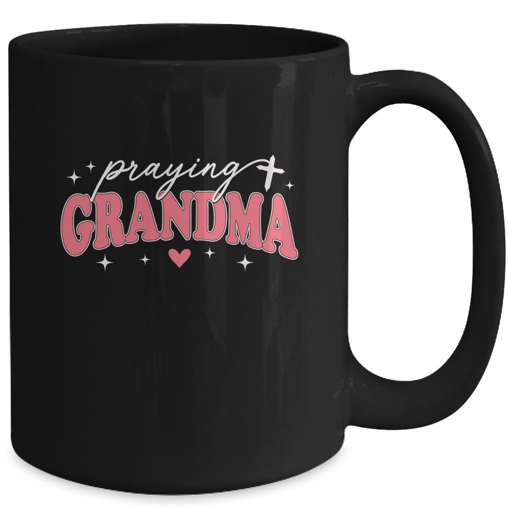 Praying Grandma Christian Faith Family Love Mother'S Day Mug | siriusteestore