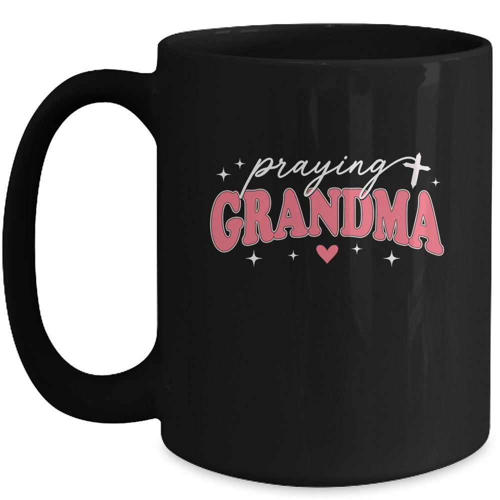 Praying Grandma Christian Faith Family Love Mother'S Day Mug | siriusteestore