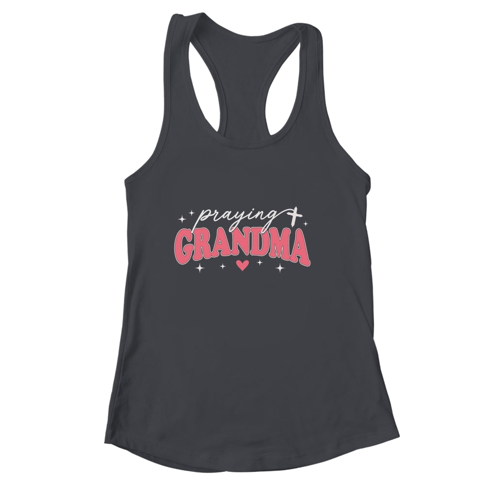 Praying Grandma Christian Faith Family Love Mother'S Day Shirt & Tank Top | siriusteestore