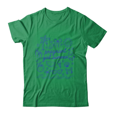 Pregnant Girl Summer Funny Baby Announcement Mom Mama Cute Shirt & Hoodie | siriusteestore