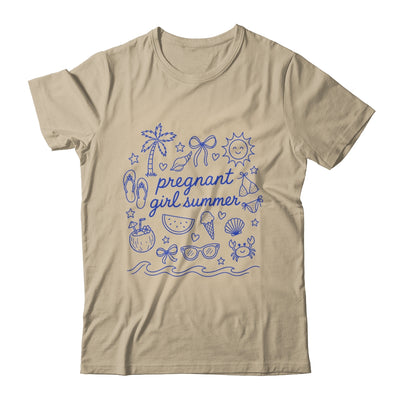 Pregnant Girl Summer Funny Baby Announcement Mom Mama Cute Shirt & Hoodie | siriusteestore