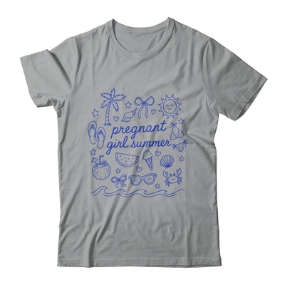 Pregnant Girl Summer Funny Baby Announcement Mom Mama Cute Shirt & Hoodie | siriusteestore
