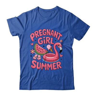 Pregnant Girl Summer Pregnancy Announcement Reveal Baby Shirt & Tank Top | siriusteestore