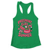Pregnant Girl Summer Pregnancy Announcement Reveal Baby Shirt & Tank Top | siriusteestore