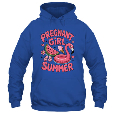 Pregnant Girl Summer Pregnancy Announcement Reveal Baby Shirt & Tank Top | siriusteestore