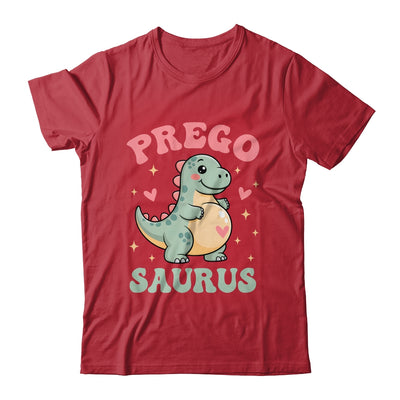 Pregosaurus Cute Retro Mommy Dinosaur Pregnancy Announcement Shirt & Hoodie | siriusteestore