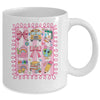 Preppy Back To School Coquette First Day Of School Bus Mug | siriusteestore