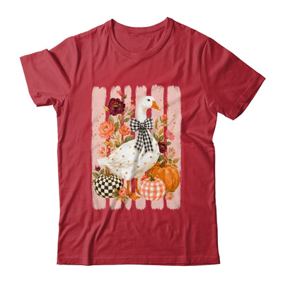 Preppy Fall Autumn Silly Goose Pumpkin Thanksgiving Coquette Shirt & Sweatshirt | siriusteestore