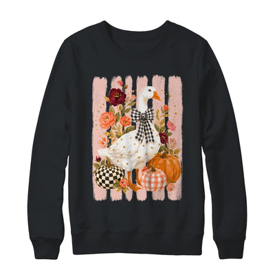 Preppy Fall Autumn Silly Goose Pumpkin Thanksgiving Coquette Shirt & Sweatshirt | siriusteestore