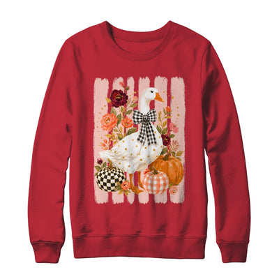 Preppy Fall Autumn Silly Goose Pumpkin Thanksgiving Coquette Shirt & Sweatshirt | siriusteestore