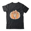 Preppy Floral Fall Pumpkin Vintage Floral Autumn Coquette Shirt & Sweatshirt | siriusteestore