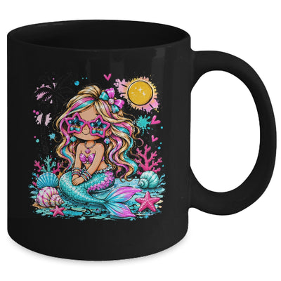 Preppy Mermaid Beach Summer Cute Vacation Girl Women Mug | siriusteestore