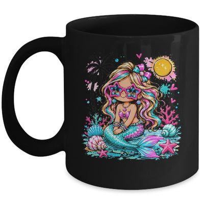 Preppy Mermaid Beach Summer Cute Vacation Girl Women Mug | siriusteestore