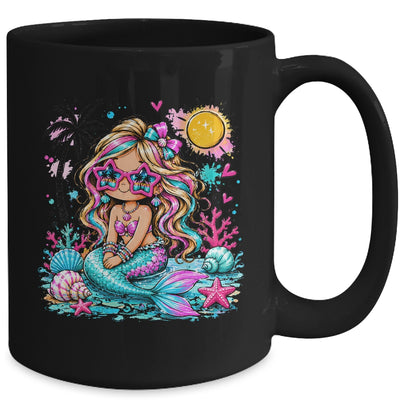 Preppy Mermaid Beach Summer Cute Vacation Girl Women Mug | siriusteestore