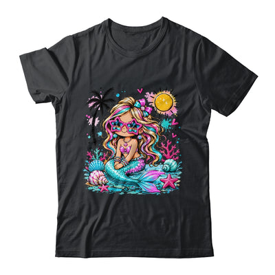 Preppy Mermaid Beach Summer Cute Vacation Girl Women Shirt & Tank Top | siriusteestore