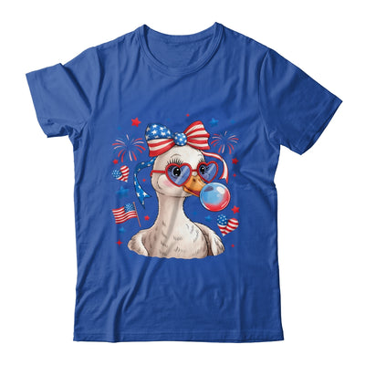 Preppy Patriotic Goose Coquette 4th Of July American Duck Shirt & Tank Top | siriusteestore