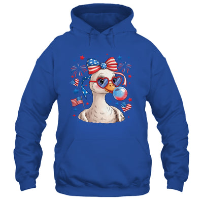 Preppy Patriotic Goose Coquette 4th Of July American Duck Shirt & Tank Top | siriusteestore