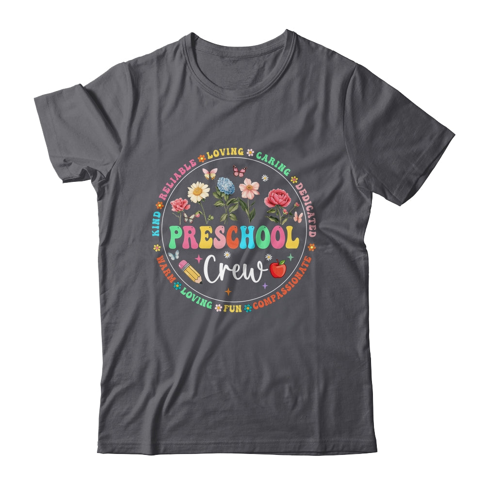 Preschool Crew Back To School Kindergarten Teacher Kids Shirt & Hoodie | siriusteestore