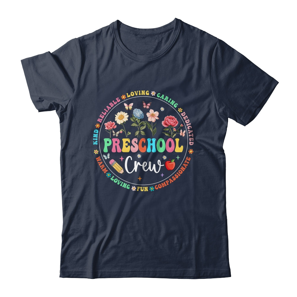 Preschool Crew Back To School Kindergarten Teacher Kids Shirt & Hoodie | siriusteestore