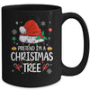 Pretend I'm A Christmas Tree Funny Lazy Halloween Costume Mug | siriusteestore