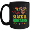 Pretty Black And Educated Girls Black History Kids Girls Mug | siriusteestore