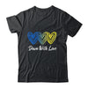 Pretty Down With Love World Down Syndrome Awareness Day Shirt & Hoodie | siriusteestore
