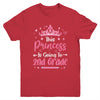 Princess Going To 2nd Grade For Girls Kids Back To School Youth Shirt | siriusteestore