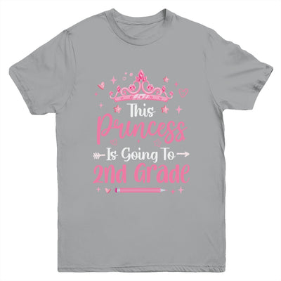 Princess Going To 2nd Grade For Girls Kids Back To School Youth Shirt | siriusteestore