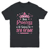 Princess Going To 3rd Grade For Girls Kids Back To School Youth Shirt | siriusteestore