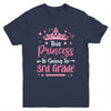 Princess Going To 3rd Grade For Girls Kids Back To School Youth Shirt | siriusteestore