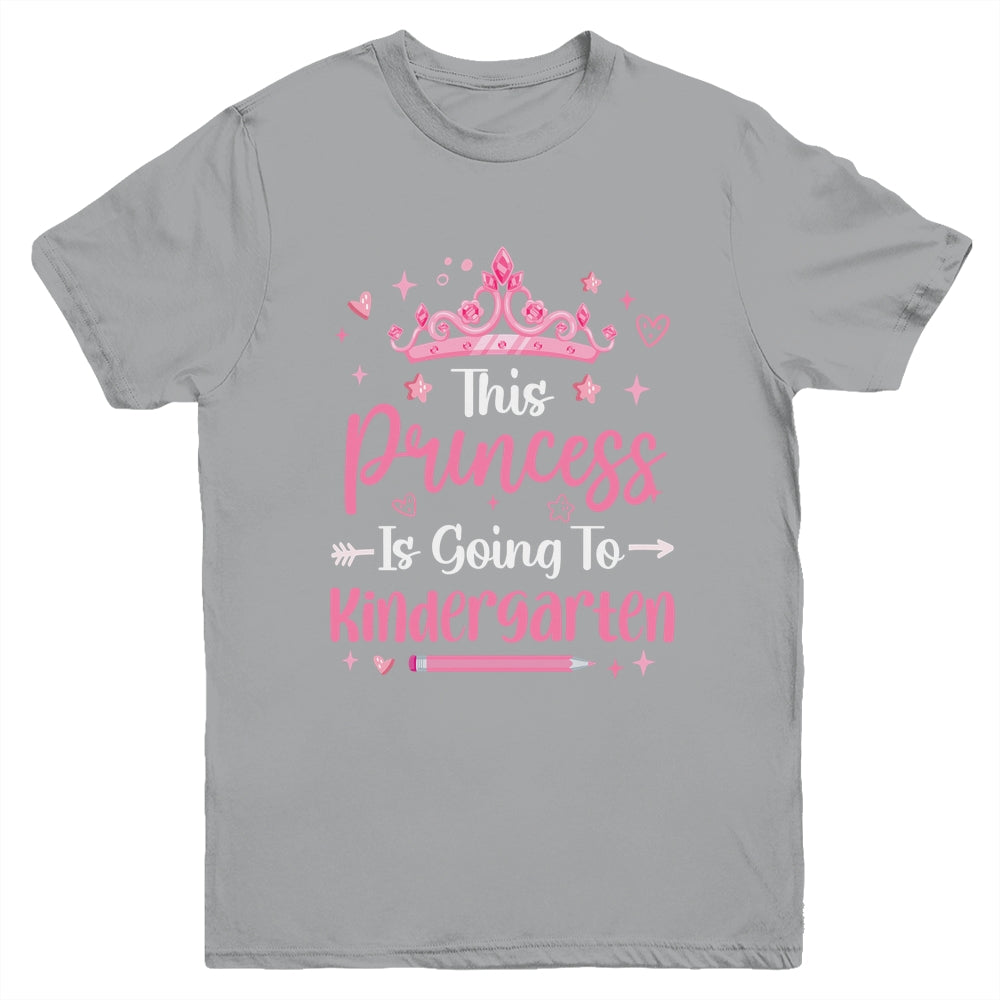 Princess Going To Kindergarten For Girls Kids Back To School Youth Shirt | siriusteestore