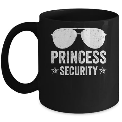 Princess Security Boys Big Brother Vintage Birthday Dad Mom Mug | siriusteestore