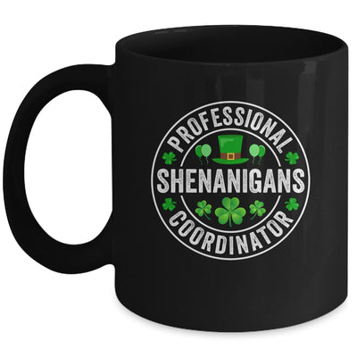 Professional Shenanigans Coordinator St Patricks Day Irish Mug | siriusteestore