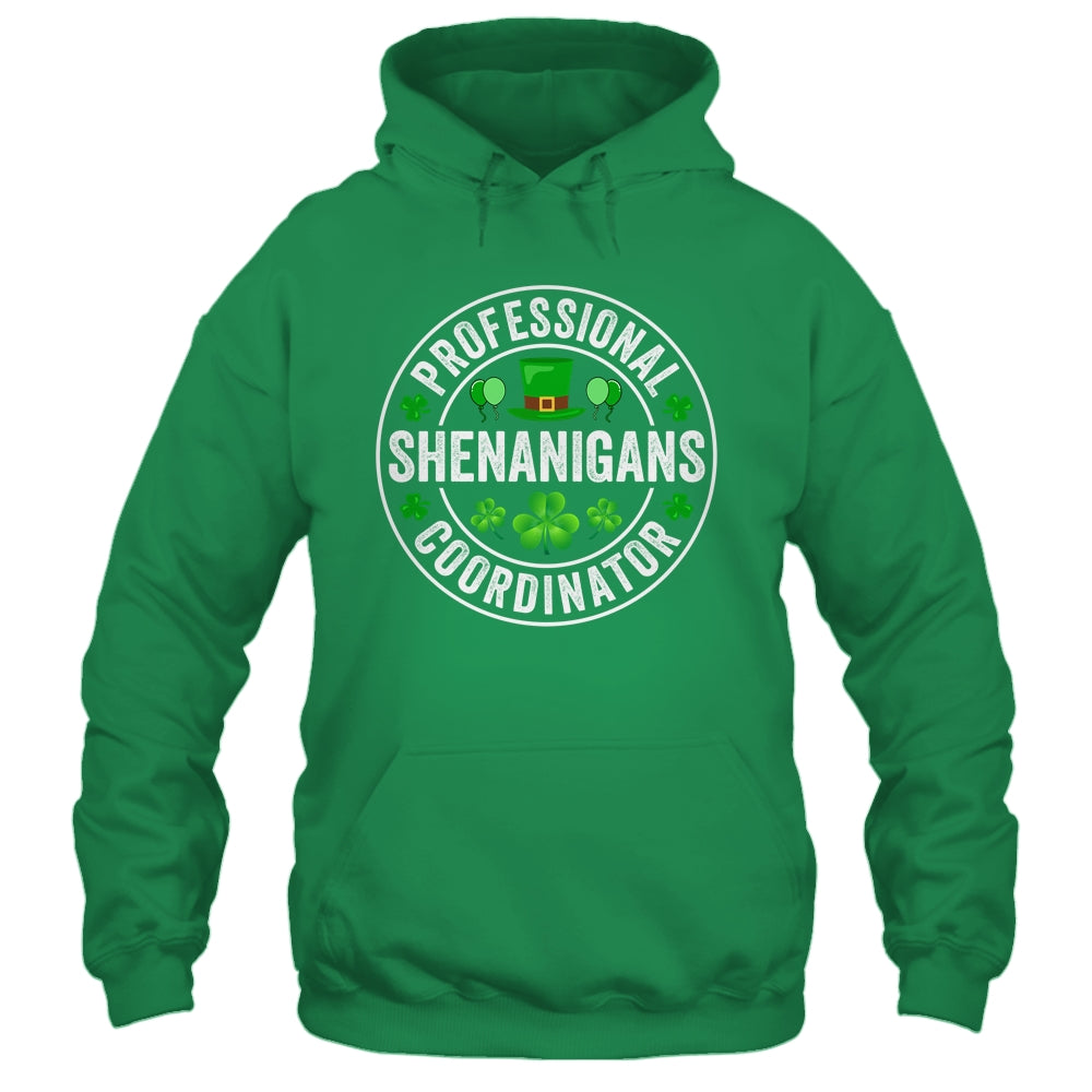 Professional Shenanigans Coordinator St Patricks Day Irish Shirt & Hoodie | siriusteestore