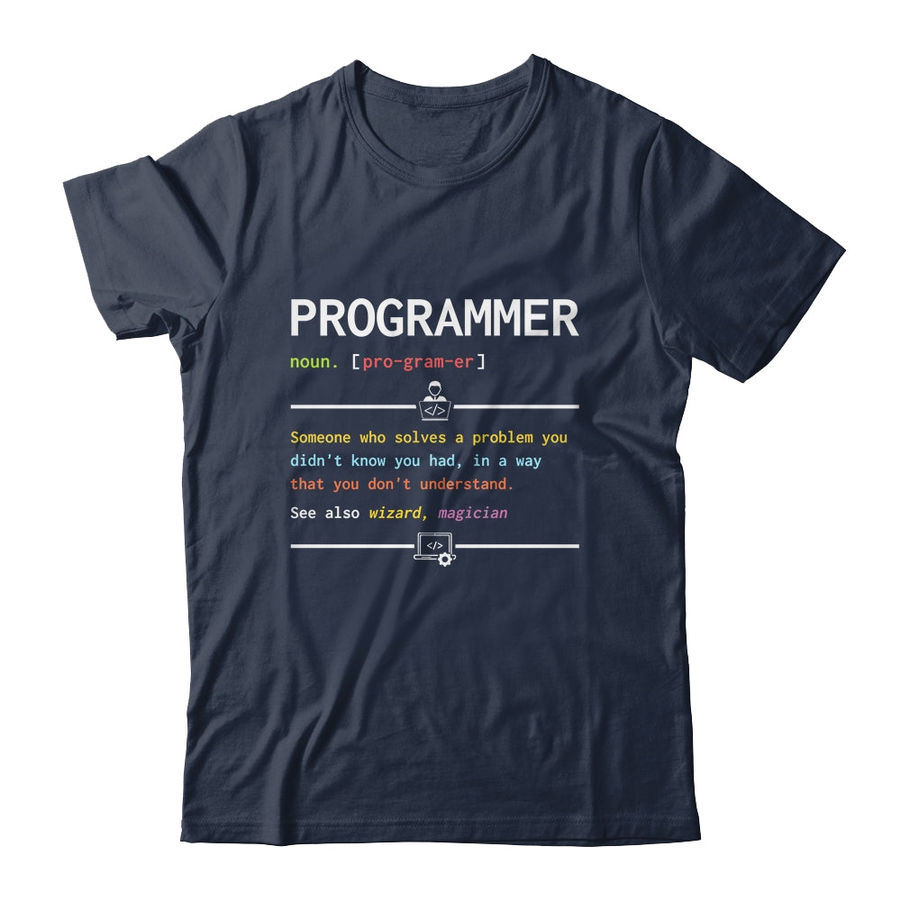 Programming Funny Computer Geek Definition Programmer Shirt & Hoodie | siriusteestore