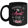 Promoted To Aunt Again Est 2025 Mothers Day Mug | siriusteestore