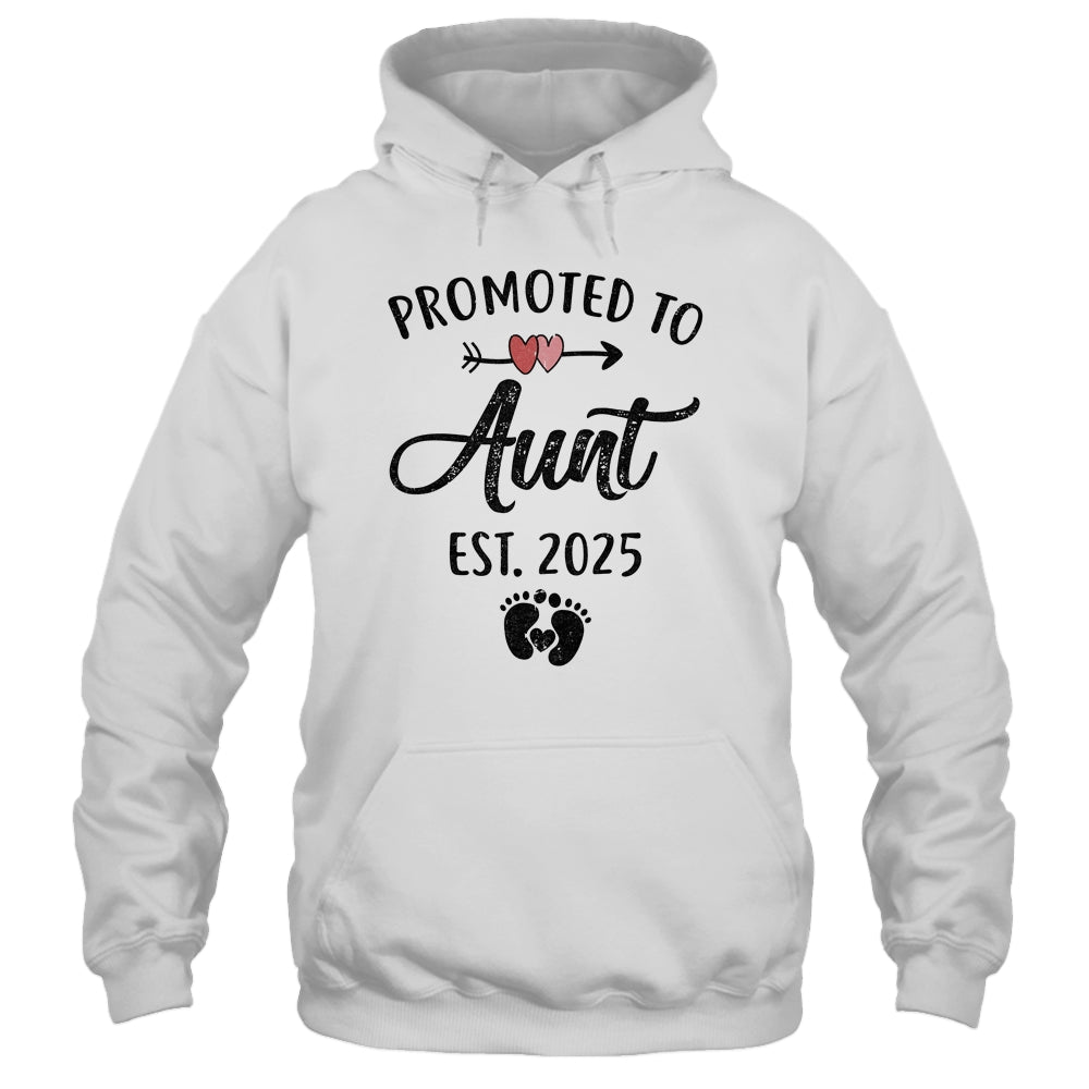 Promoted To Aunt Est 2025 First Time Mothers Day Shirt & Tank Top | siriusteestore