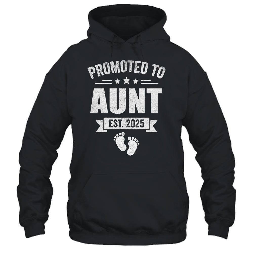 Promoted To Aunt Est 2025 Mothers Day First Time New Aunt Shirt & Tank Top | siriusteestore