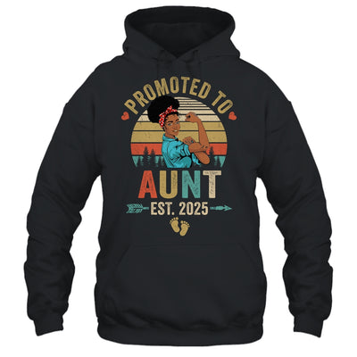 Promoted To Aunt Est 2025 Vintage First Time Aunt Shirt & Tank Top | siriusteestore