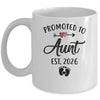 Promoted To Aunt Est 2026 First Time Mothers Day Mug | siriusteestore