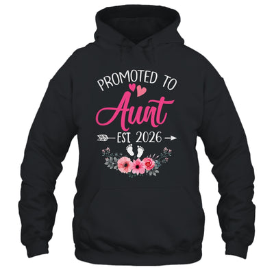 Promoted To Aunt Est 2026 Mothers Day First Time Shirt & Tank Top | siriusteestore